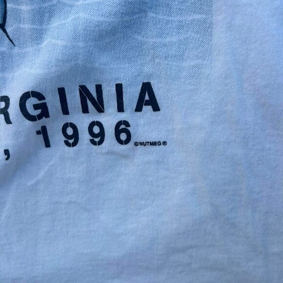 Vintage WCW Wrestling 1996 World War 3 Rocket Missile Graphic Shirt Size XL USA - Picture 4 of 8